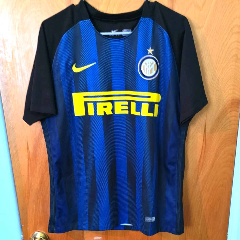 Nike 2016-17 Inter Milan Home Jersey #9 Icardi Mens Size Large